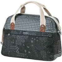 Basil Boheme, Vorderseite, Fahrradtasche, Polyester, Schwarz, 18 l, 5 kg