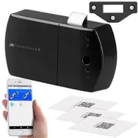 VisorTech Schubladen- & Schranktüren-Schloss mit RFID-Schlüssel, Bluetooth, App