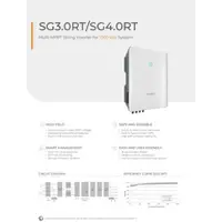 Sungrow SG3.0RT Wechselrichter V115 3kW SG3RT
