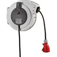 Hedi Kabeltrommel CEE Automatik 20 + 1,5m, für innen, 1x CEE 400V, mit Kabelaufroller