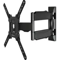 ONKRON TV-Wandhalterung M4-B, bis 35 kg, neigbar, schwenkbar, bis 50 cm ausziehbar, 32-65 Zoll