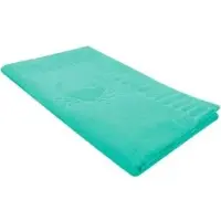Zöllner Strandtuch Strandlaken Adria, 100 x 200 cm, aus 100% Baumwolle, aqua