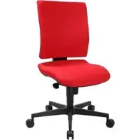 Topstar Bürostuhl Syncro CLEAN, SN900 MS1, rot, Stoff, belastbar bis 110 kg