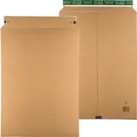 Progress Versandtaschen Premium, W01.03, braun, A4, ohne Fenster, haftklebend, aus Karton, 100 Stück