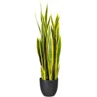 Creativ Green Kunstpflanze Sansevieria, im Topf, Höhe 90 cm