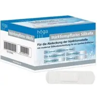 Höga Injektionspflaster Silikofix 2x4 cm Höga