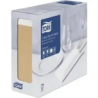 Tork Bestecktaschen Advanced 474637, natur/weiß, Papier, 20 x 8,5 cm, inkl. Serviette, 100 Stück