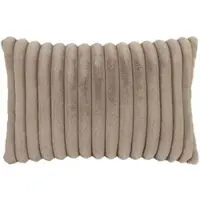 Magma Heimtex Magma-Heimtex Kissenbezug Raya, 15882069, taupe, Fellimitat aus Polyester, 40x60 cm