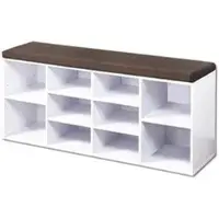 Kesper Schuhschrank mit Sitzkissen - versch. Ausführungen - Weiß