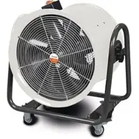 Unicraft Industrieventilator MV 50, 1100 Watt, Axiallüfter Ø 50cm, 73 dB(A), Luftdurchsatz 9000m3/h