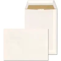 OKI Versandtaschen Natur 90358, weiß, C5, ohne Fenster, haftklebend, aus Papier, 500 Stück