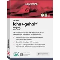 Lexware Finanzsoftware Lohn+Gehalt 2025, Windows, Jahreslizenz, Vollversion, deutsch