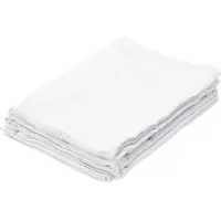 Zöllner Geschirrtuch Blanco 50 x 70 cm, 100% Baumwolle, weiß, 5 Stück