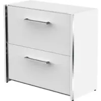 Kerkmann Hängeregisterschrank Aveto, Holz, 2-bahnig, 2 Schübe, weiß