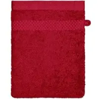 Dyckhoff Waschlappen Planet Set, rot, 16 x 21 cm, Waschhandschuh, aus 100% Baumwolle, 450 g/m2, 6 Stück