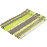 Zöllner Geschirrtuch Sine 50 x 70 cm, 100% Baumwolle, grün-grau, gestreift, 4 Stück