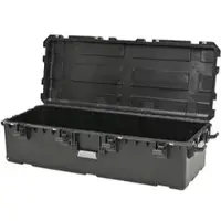 Sinora Transportkoffer 11445-33BK-E aus Kunststoff, mit Rollen, wasserdicht, 114,5 x 33 x 45,5 cm