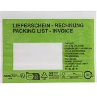 Docufix Lieferscheintaschen Paper, C6, 110 x 160 mm, 250 Stück