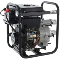 Blackstone Diesel Wasserpumpe BD-T 8000ES für Schmutzwasser mit Anschlüsse 80 mm - Euro 5