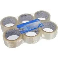 TipTop Office Packband TTO 402682, PP, transparent, 48mm x 66m, 6 Rollen