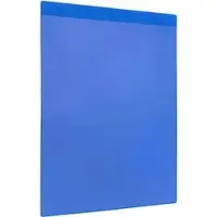 Sprintis Kennzeichnungstasche A4 hoch, mit Aufhängelochung, blau, 10 Stück