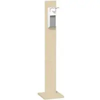 Geramöbel Desinfektionsspender S-HS-A, ahorn, stehend, mit Armhebel, aus Metall, 1000ml
