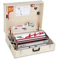 Tapofix Kleistermaschine CBK 67 X, Kleistertank 5,6 Liter, mit Fahrgestell, Edelstahlgehäuse, Tapetenbreite bis 53 cm