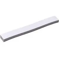 Sprintis Magnetschilder MSXX000901, weiß, 80 x 10 mm, für Handbeschriftung, 100 Stück
