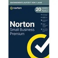 Nortonlifelock Norton Antivirenprogramm 360 Small BusinessPremium, 20 Geräte, 1 Jahreslizenz, 4 Anwendungsbereiche