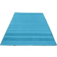 Betz Strandtuch Badetuch Lines, 90 x 180 cm, aus 100% Baumwolle, aqua