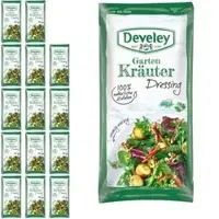 Develey Salatdressing Gartenkräuter, je 75ml, 14 Portionen