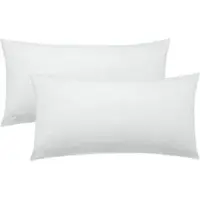 NatureMark Kissenbezug Jersey, Natur/Creme, aus Baumwolle, 40x60 cm, 2 Stück