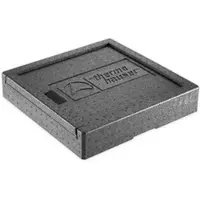 Thermohauser Thermobox-Deckel Kühldeckel 8300029750, für Thermobox Pizza 41 x 41 cm, schwarz