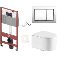SAT Wand-WC Set für Vorwandmontage SIKOTSREX72412