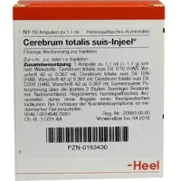 Heel Cerebrum To Suis Inj Or 10 ST