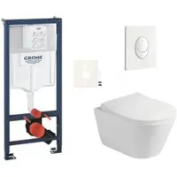 GROHE Glacera Ava Wand-WC Set für Vorwandmontage SIKOGRSAVASASH0