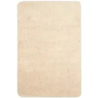 Optima Badematte Hell Beige Mikrofaser PRED102