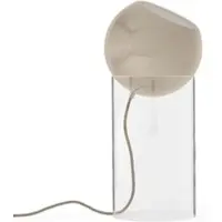 &tradition - Topan VP14 Bodenleuchte, H 46,5 cm, klar / graubeige