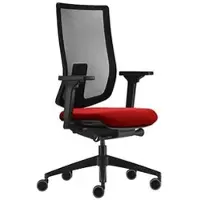 Sedus Bürostuhl »se:do pro light 2« mit Armlehnen rot, 49 cm