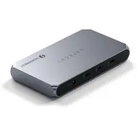 Satechi Thunderbolt 4 Slim Hub Pro - Desktop-Hub für Mac, iPhone, iPad und Windows - Space Grey