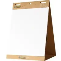 BI-Office Flipchart-Papier Earth FL1420403, blanko, selbstklebend, 50 x 58,5 cm, 20 Blatt