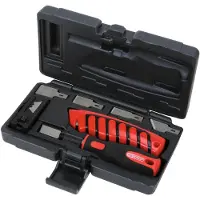Ks Tools Klingensatz Schaber 907.2200 Chrom-Vanadium-Stahl 650g