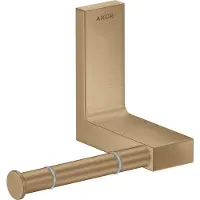 Hansgrohe AXOR Universal Rectangular Toilettenpapierhalter, Metall, einzeln, 42656