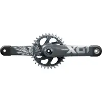 Sram Mountainbike Kurbelgarnitur Pdl X01 Eagle Dub Dm 32D Xsync2 Lunar Polar (Bb N.I.)