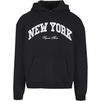Mister tee New York Collage Fluffy Kapuzenpullover