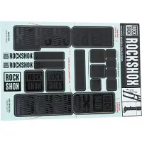 RockShox Dual Crown Aufkleberset