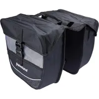 Haberland Doppeltasche 25 L Schw./Silber schwarz,silber