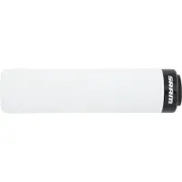 Sram Griffe Locking Grips Mousse 129Mm White With Single Black Clamp And End Plug