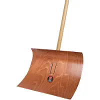 Ideal Schneeräumer 350x550 a. Preßholz m. Hartholzstiel