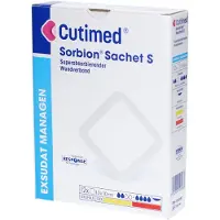Cutimed Sorbion Sachet S Wundauflage 10x10 cm 12 St Pflaster